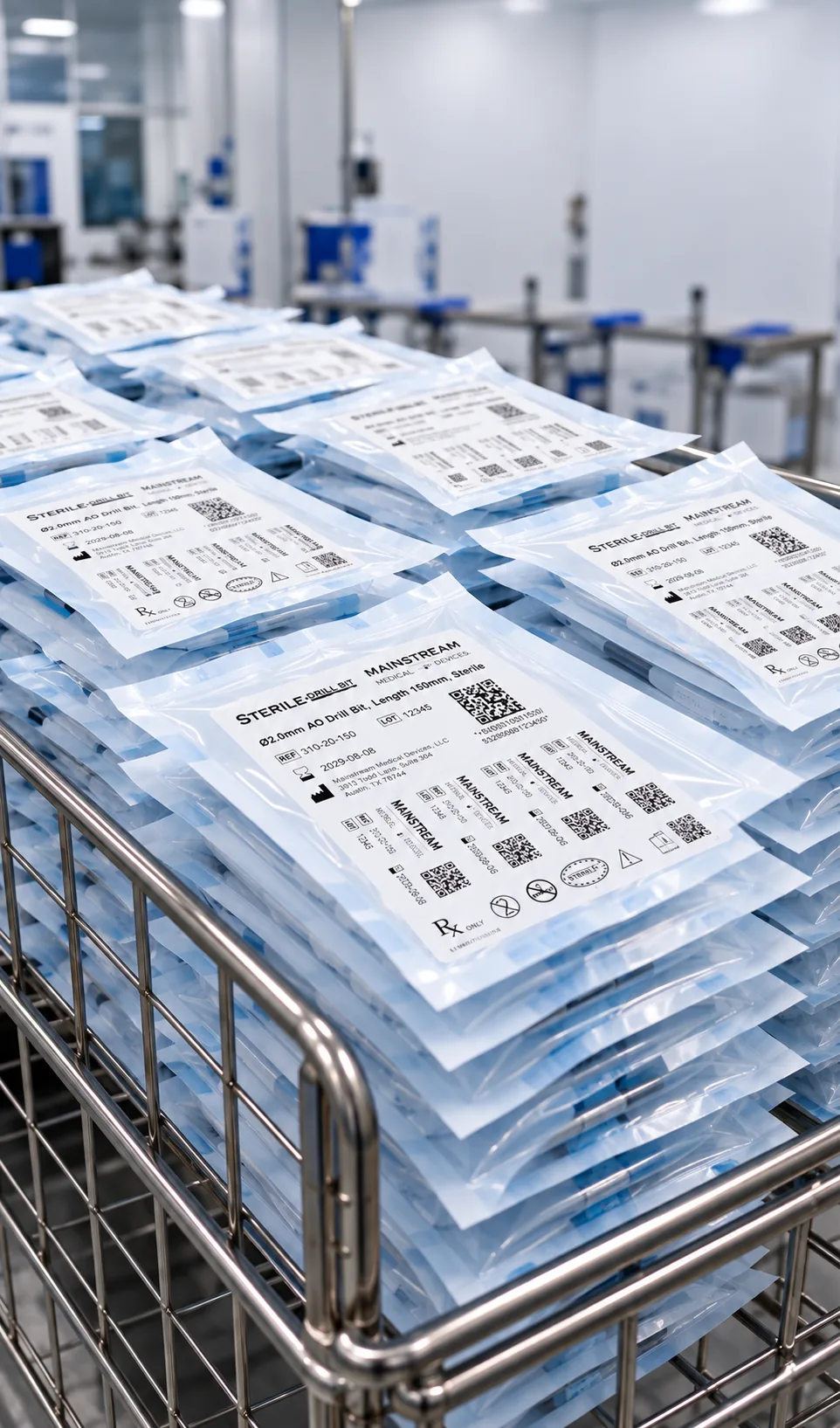 Medical device labeling operations