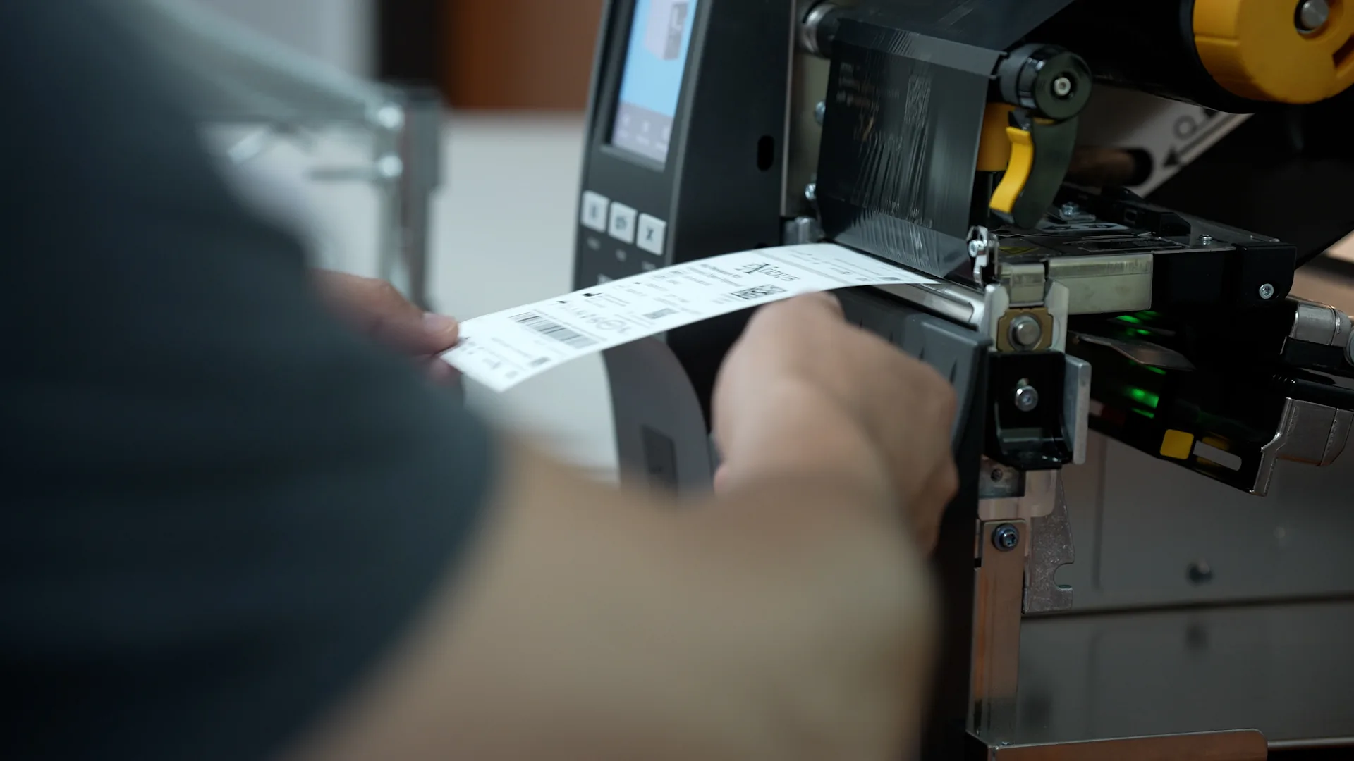 Medical device labeling operations