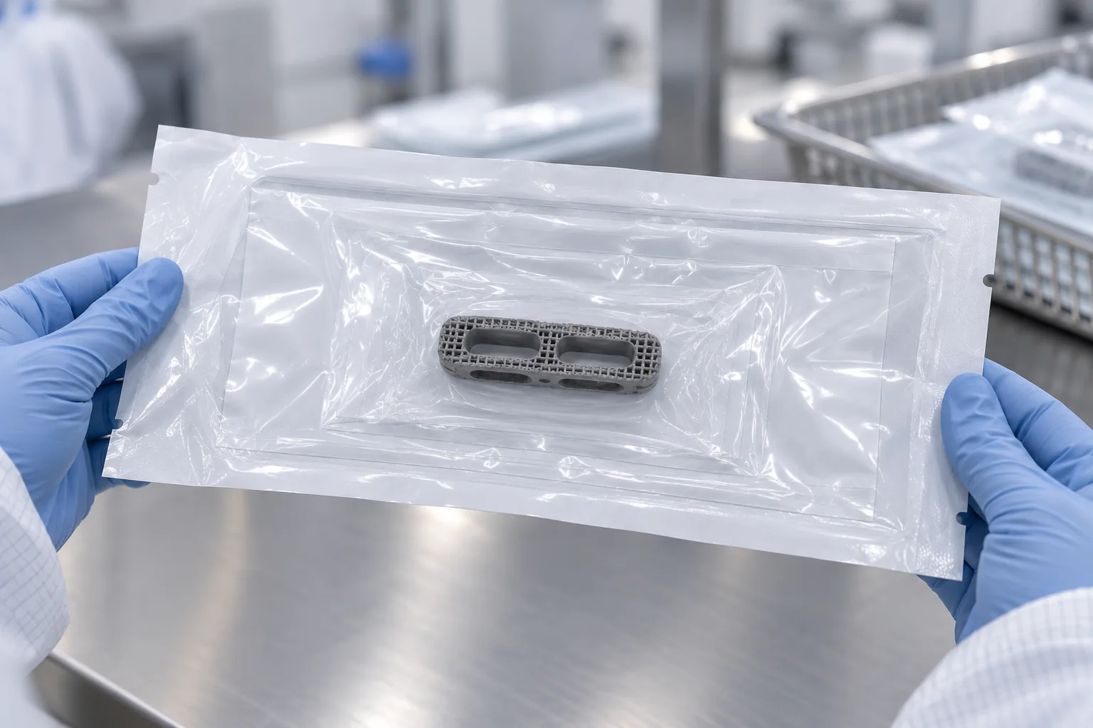 Medical device vacuum sealing